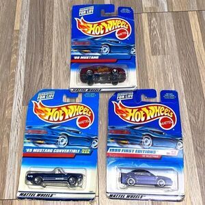 Hot Wheels vintage mustang metal die cast cars 90s nostalgia nwt toy cars